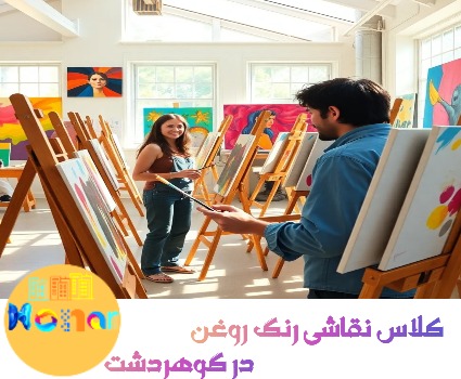 کلاس نقاشی با رنگ روغن در گوهردشت کرج توسط استاد کیانی فخر برگذار می گردد.